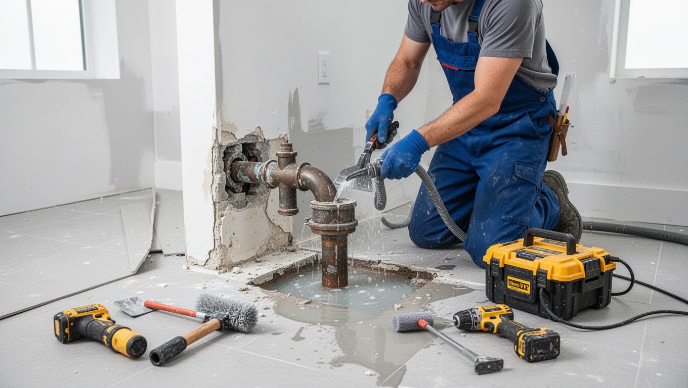 Burst Pipe Cleanup
