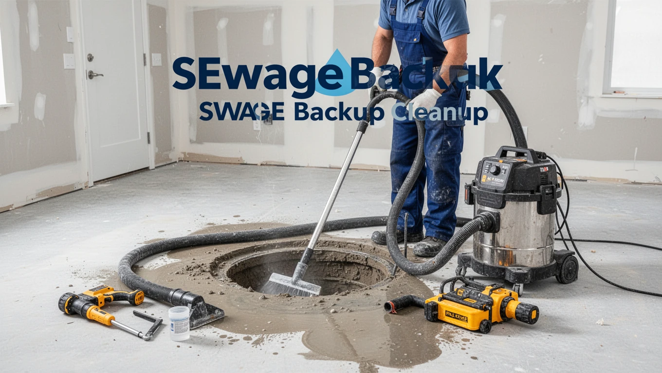 Sewage Backup Cleanup